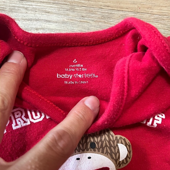 Sock Monkey 3 piece set, size 6 months - Picture 7 of 7